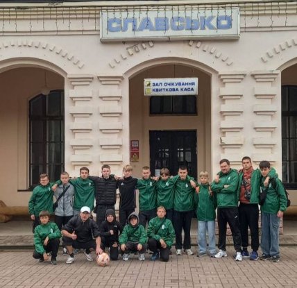 Дитяча футбольна команда Квадро у Славському