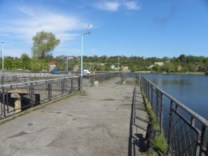 Бывшая пристань в Ржищеве