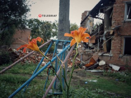 Разрушения в Чугуеве 5.08.2022