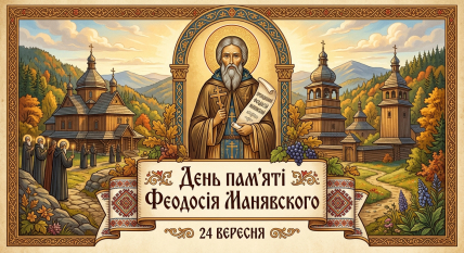 День памяти преподобного Феодосия Манявского