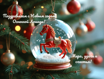 Поздравления с Новым годом 2026