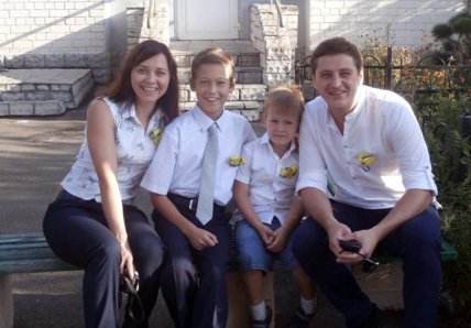 довженко в’ячеслав дружина ксенія баша діти