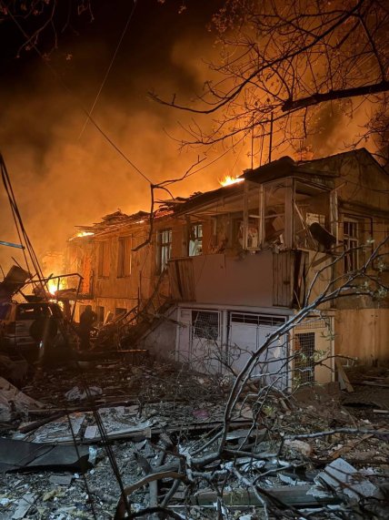 Наслідки удару РФ по Одесі 24.04.2026