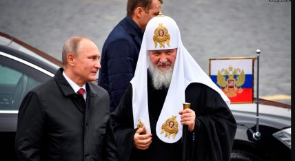 Патріарх Кирило і Володимир Путін