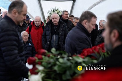 Прощание с Владимиром Мунтяном в Киеве