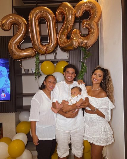 Тайсон с семьей