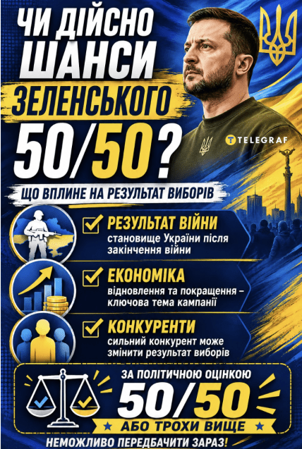 Чи буде Зеленський президентом після закінчення війни