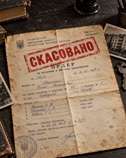 Ордер на вселення в житлове приміщення