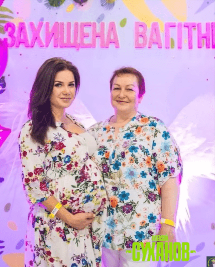 Аліна Шаманська мама