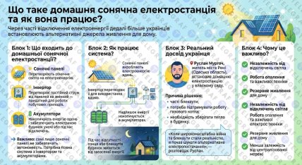 Що таке домашня сонячна електростанція