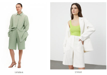 льняные шорты