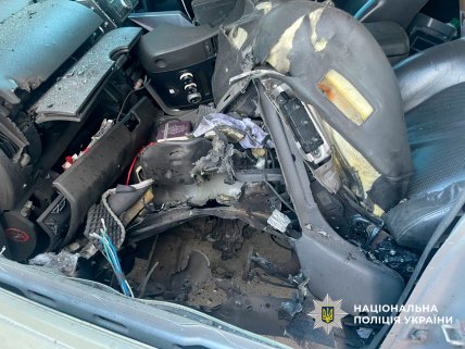 В Киеве взорвалась машина на Ивана Выговского