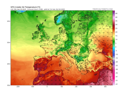 Погода в Украине октябрь