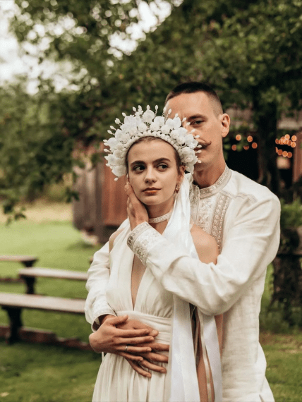 Дарина Федина та її чоловік-військовий