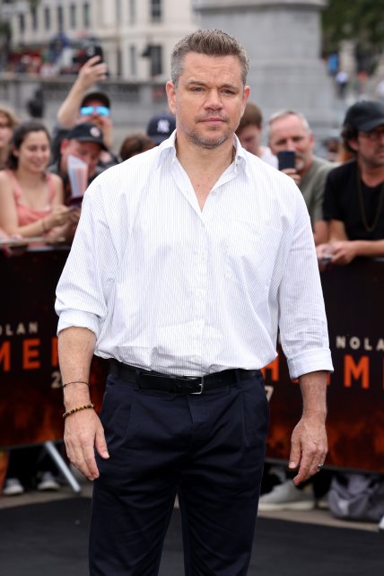 Мэтт Деймон на премьере Оппенгеймера