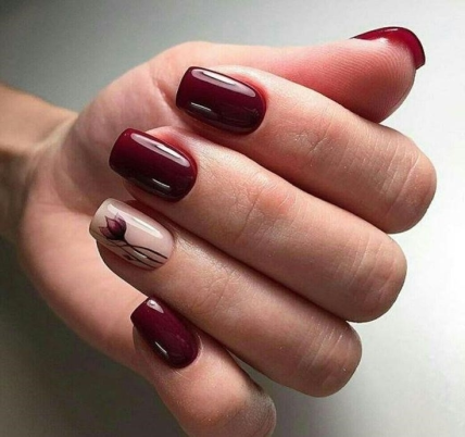 Модный маникюр на осень 2022