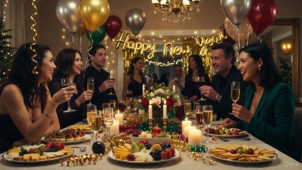 тосты на новый год, пожелания на новый год