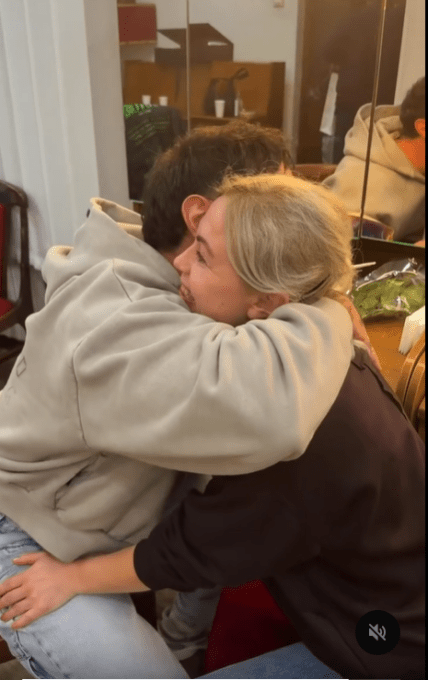 Виталий Козловский с сестрой Еленой