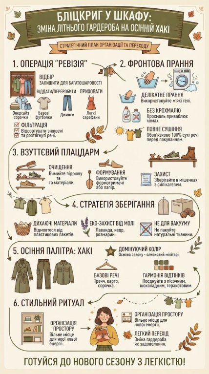 Літній одяг та взуття йде у відпустку
