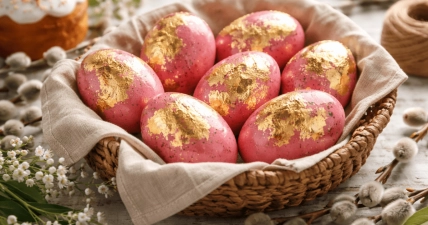 Как покрасить яйца