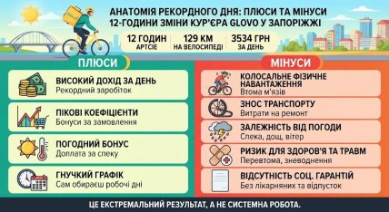 Работа курьера имеет свои плюсы и недостатки