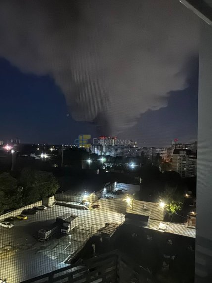 Пожар в Волгограде 31.07