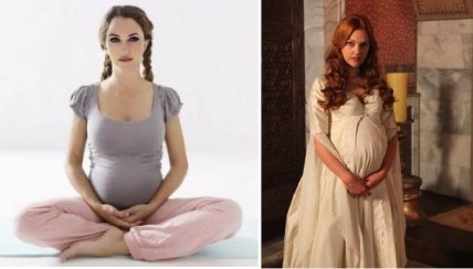 «Роксолана» Мерьем Узерли показала беременный животик (ФОТО) - изображение №1