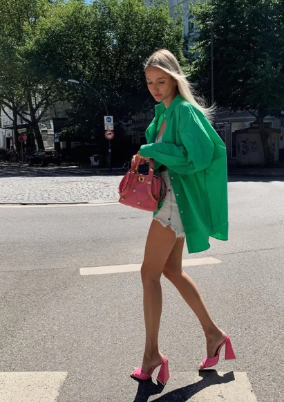 белые шорты