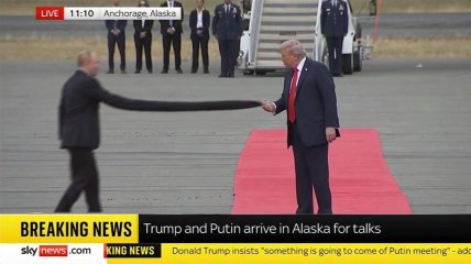 Зустріч Трампа й Путіна на Алясці - смішні меми, картинки