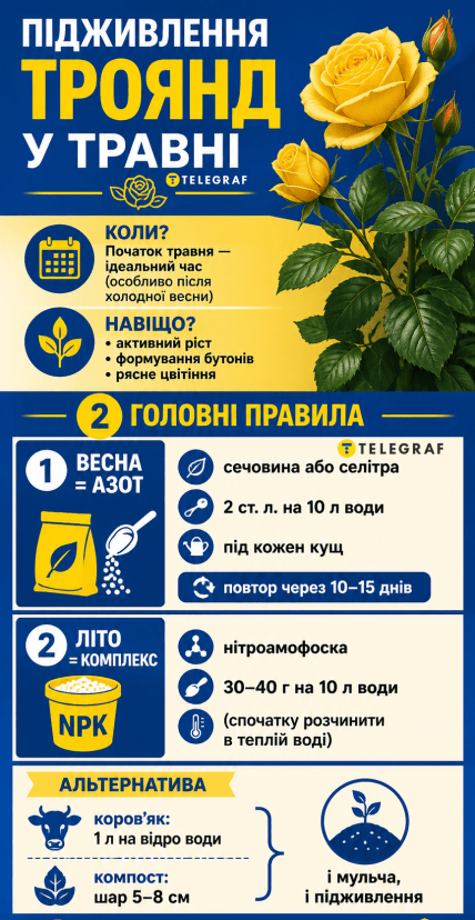 Когда, чем и как правильно подкармливать розы весной и летом