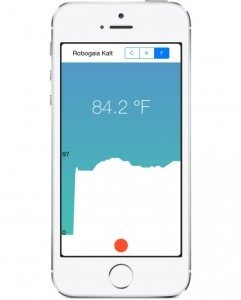 Kalt превращает iPhone в термометр мгновенного измерения температуры