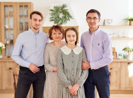 Семья Олега Панюты