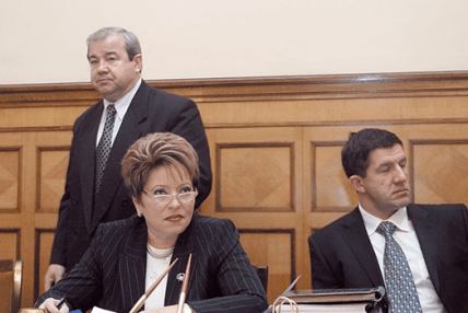 Валентина Матвієнко та Віктор Лобко