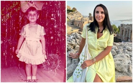 Джамала в детстве и сейчас