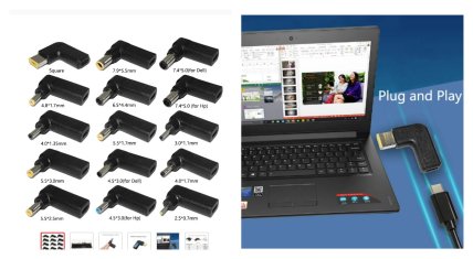 Кабель для подзарядки с адаптерами