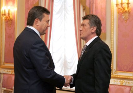 Виктор Ющенко, Виктор Янукович, Оранжевая Революция, выборы 2004