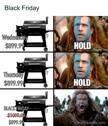 Мемы о Черной пятнице
