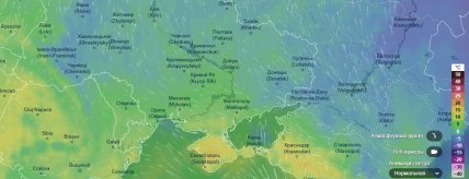 Погода в Одесской и Херсонской областях 13 февраля