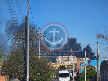 Пожежа на "Азовсталі" в Маріуполі