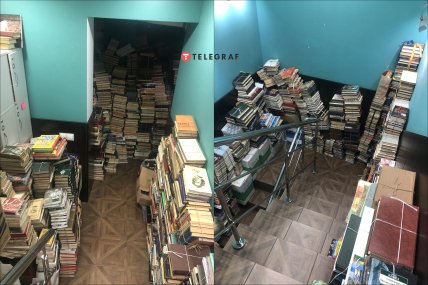 Збір книг російських письменників для ЗСУ у Києві