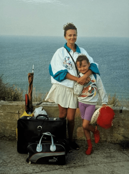 Ірина Фаріон у молодості