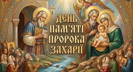 День памяти святого пророка Захарии