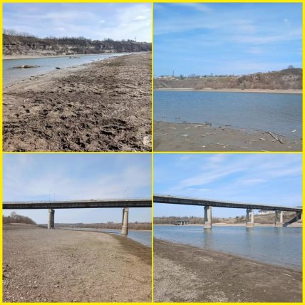 Дністер обмілів