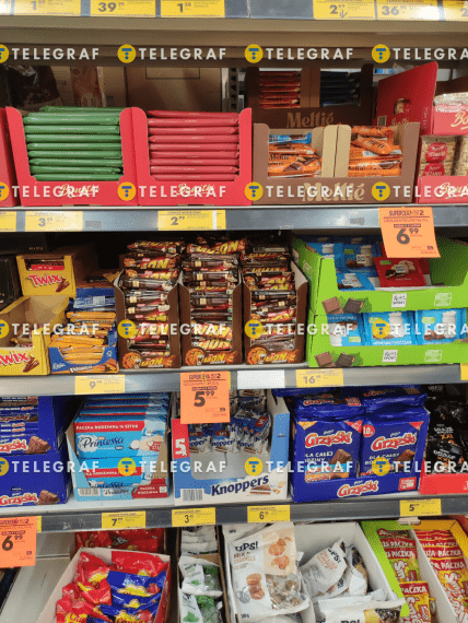 Солодощі в Польщі, ціна грудень 2025