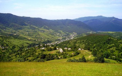 Панорама Колочавы