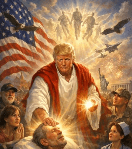 Оригінальне фото з Трампом