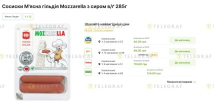 Цены на колбасы в украинских супермаркетах 3 февраля 2026