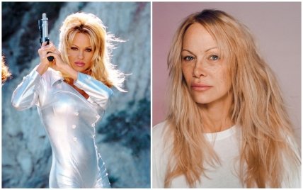 Памела Андерсон раньше и сейчас