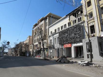 Вулиця Сумська після російського удару