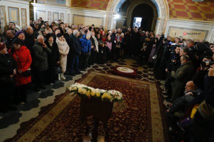 Рождественское богослужение ПЦУ в Лавре 2023